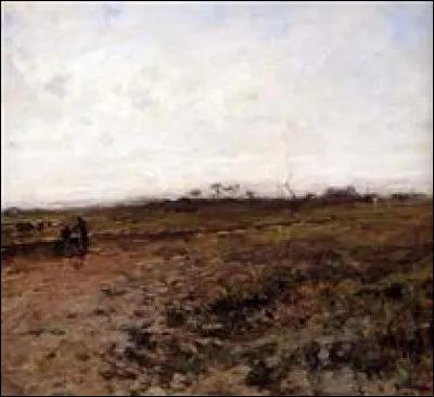 Qui a peint "Paysage avec deux paysannes" ?