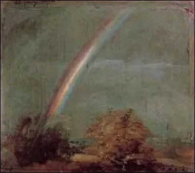 Qui a peint "Paysage avec un arc-en-ciel double" ?