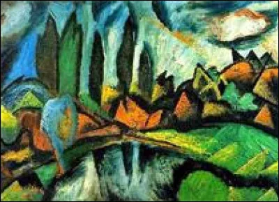 Qui a peint "Paysage" ?