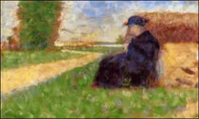 Qui a peint "Grande figure dans un paysage" ?
