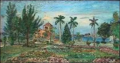 Qui a peint "Paysage vert" ?