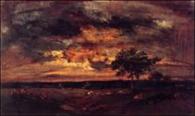 Qui a peint "Paysage crépusculaire" ?