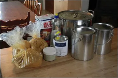 Une peinture à la farine...