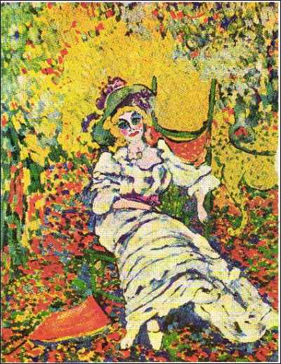 Qui a peint cette "Femme au chapeau de paille" ?