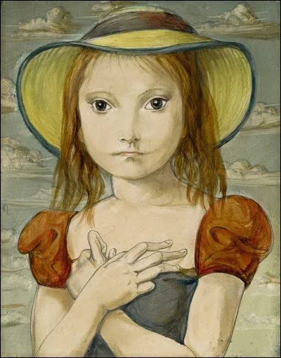 À qui doit-on cette "Fillette au chapeau de paille" ?