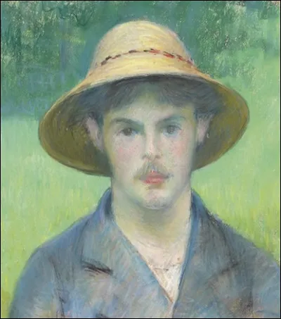 Qui a représenté ce "Jeune Homme au chapeau de paille" ?