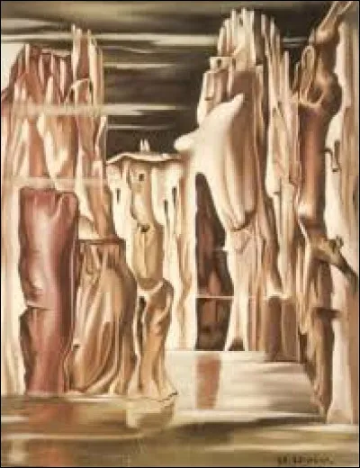 Qui a peint "Paysage surréaliste" ?