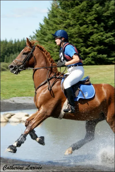 Le parcours se déroule sur plusieurs kilomètres.