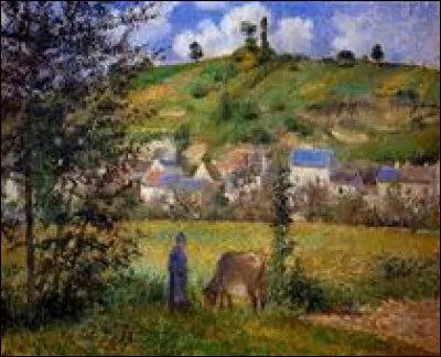 Qui a peint "Paysage de Chaponval" ?