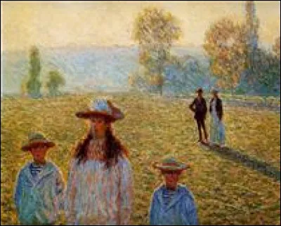 Qui a peint "Paysage à Giverny" ?