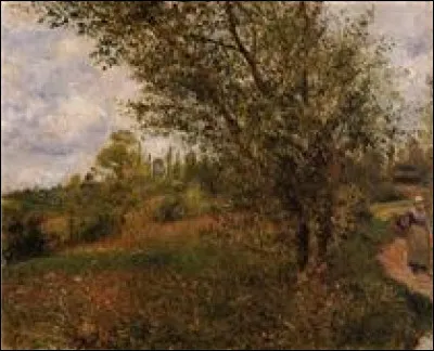 Qui a peint "Paysage de Pontoise, à travers les champs" ?