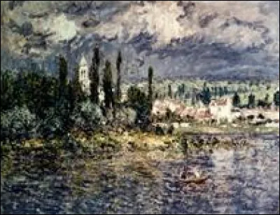 Qui a peint "Paysage avec orage" ?