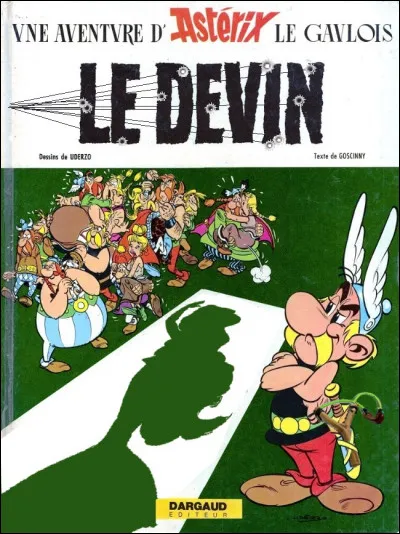 Debout les Gaulois, le devin vous appelle ! N'avez-vous pas 3 choses à dire, sur ce dessin de couverture ?
