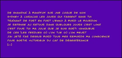 Qui avait écrit cette chanson, en 1961 ? Et pour qui ?