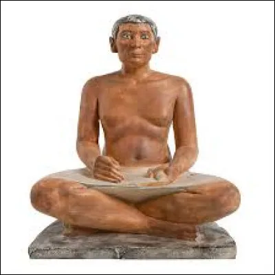 Qui a pour m&eacute;tier d'&eacute;crire, en &Eacute;gypte ancienne ?