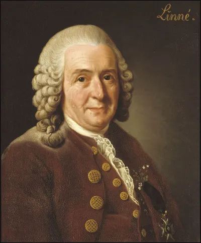 Le scientifique suédois Carl Linnaeus est surtout connu pour son travail dans le domaine de ...