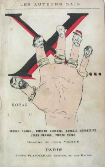 Quel est ce roman collectif sans plan préconçu ni sujet arrêté, une truculente association de cinq écrivains qui rivalisent de loufoqueries et de mots d'esprit ?