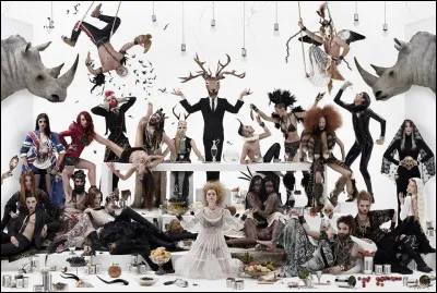 Quelle peinture "Le Festin des barbares" &eacute;voque-t-il ?