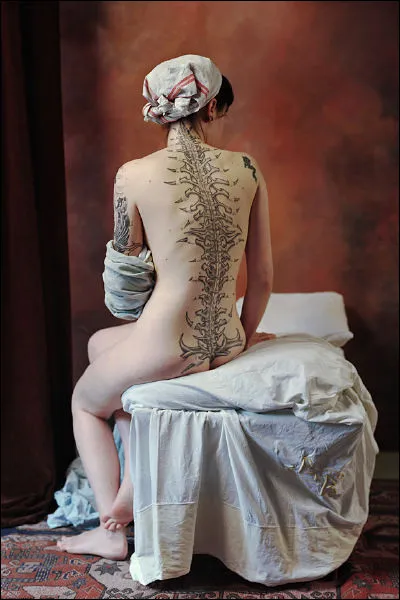 Quelle autre peinture de Jean-Auguste-Dominique Ingres est-elle &eacute;voqu&eacute;e l&agrave; ?