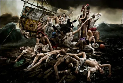 "Le Radeau des illusions" &eacute;voque :