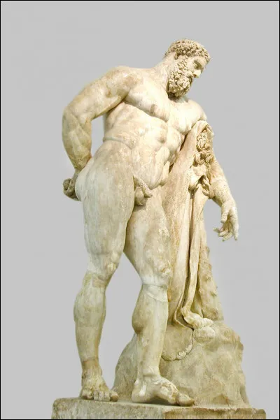 La célèbre sculpture "Hercule Farnèse" est basée sur l'uvre originale de ...