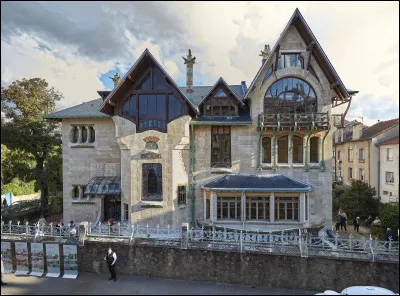 O&ugrave; peut-on admirer cette magnifique villa Art nouveau, que Henri Sauvage a cr&eacute;&eacute;e pour l'&eacute;b&eacute;niste Louis Majorelle ?