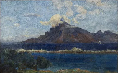 Qui est l'auteur du tableau "Paysage de Te Vaa" ?