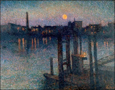 Toujours dans le pointillisme, qui a réalisé "Port de Londres, nuit" ?