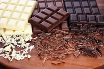 Quel chocolat est le moins sucré ?