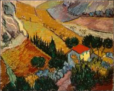 Qui a peint "Paysage avec maison et laboureur" ?