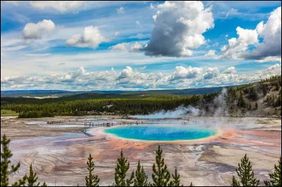 Le parc national de Yellowstone est prot&eacute;g&eacute; par l'UNESCO :