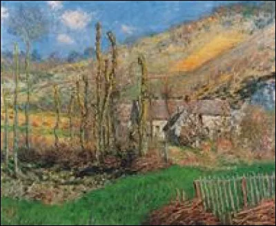 Qui a peint "Paysage d'hiver au Val de Falaise" ?