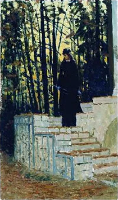 Qui a peint "Figure féminine dans un paysage" ?