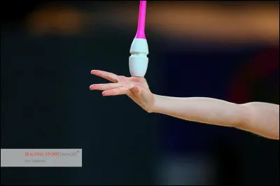 Comment appelle-t-on les "objets" avec lesquels les gymnastes évoluent en GR ?