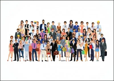 Quand vous êtes avec un groupe de personnes (école, cocktail, manifestation) vous êtes plutôt du genre à :