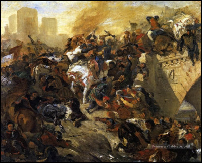 Quel peintre français a peint "La Bataille de Taillebourg" ?