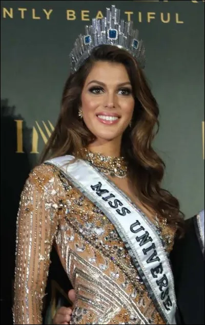 Elle a &eacute;t&eacute; &eacute;lue Miss Univers en 2016. Vous l'avez ?