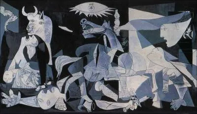 Muse Reina Sofia : Que reprsente ce tableau intitul Guernica sign Picasso ?