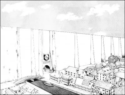 Comment le district ouest du mur Sina s'appelle-t-il ?