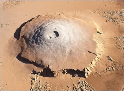 Où se trouve ''l'Olympus Mons'' ?