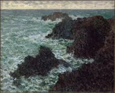 À qui doit-on "Les Rochers de Belle-Île" ?