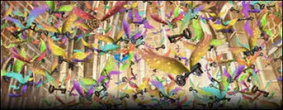 La clé qui servait à ouvrir la porte qui menait à une salle pour accéder à la pierre philosophale (épreuve des clés volantes) était très fine.