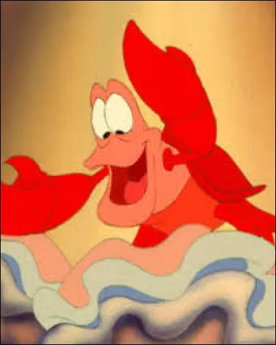 Quel est le nom de ce crabe, compagne d'Ariel dans "la Petite Sirène" ?