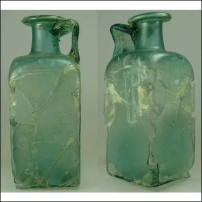 Quelle est la nouveauté des productions de verre à l'époque romaine ?