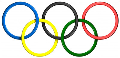 Les anneaux olympiques symbolisent...