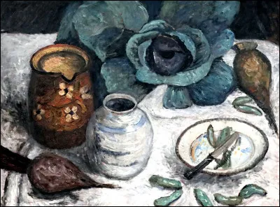Qui a peint "Nature morte avec chou et navets" ?