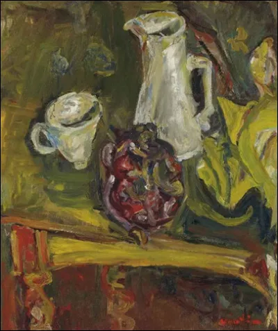 Qui a peint "Nature morte au chou rouge" ?