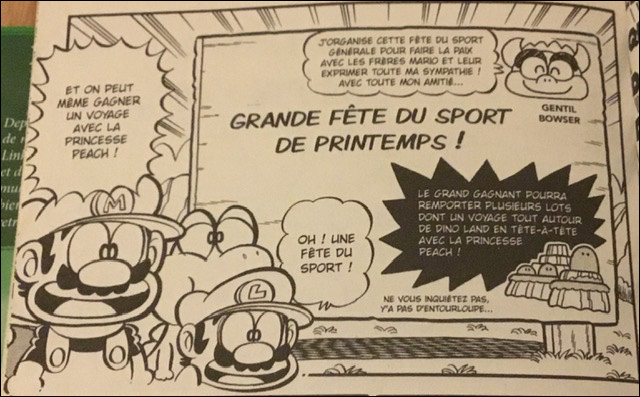 Est-ce que Mario et compagnie ont gagné les défis de la fête de sport ?Si oui, est-ce qu'il a sa récompense ?