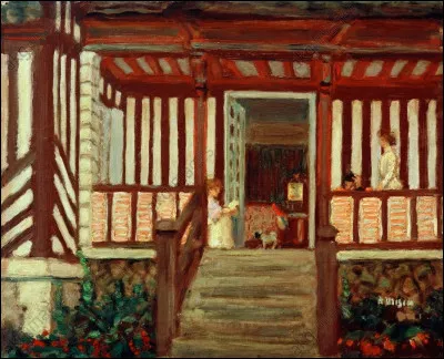Voici la "Maison de Misia" par le peintre :