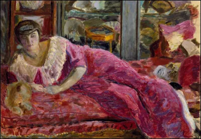 Qui a peint "Misia au divan" ?